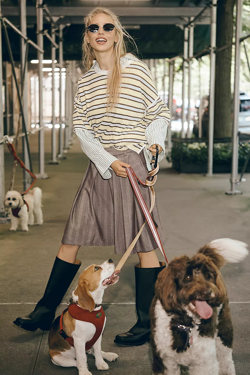 We The Free Clean Rugby Tee Yellow