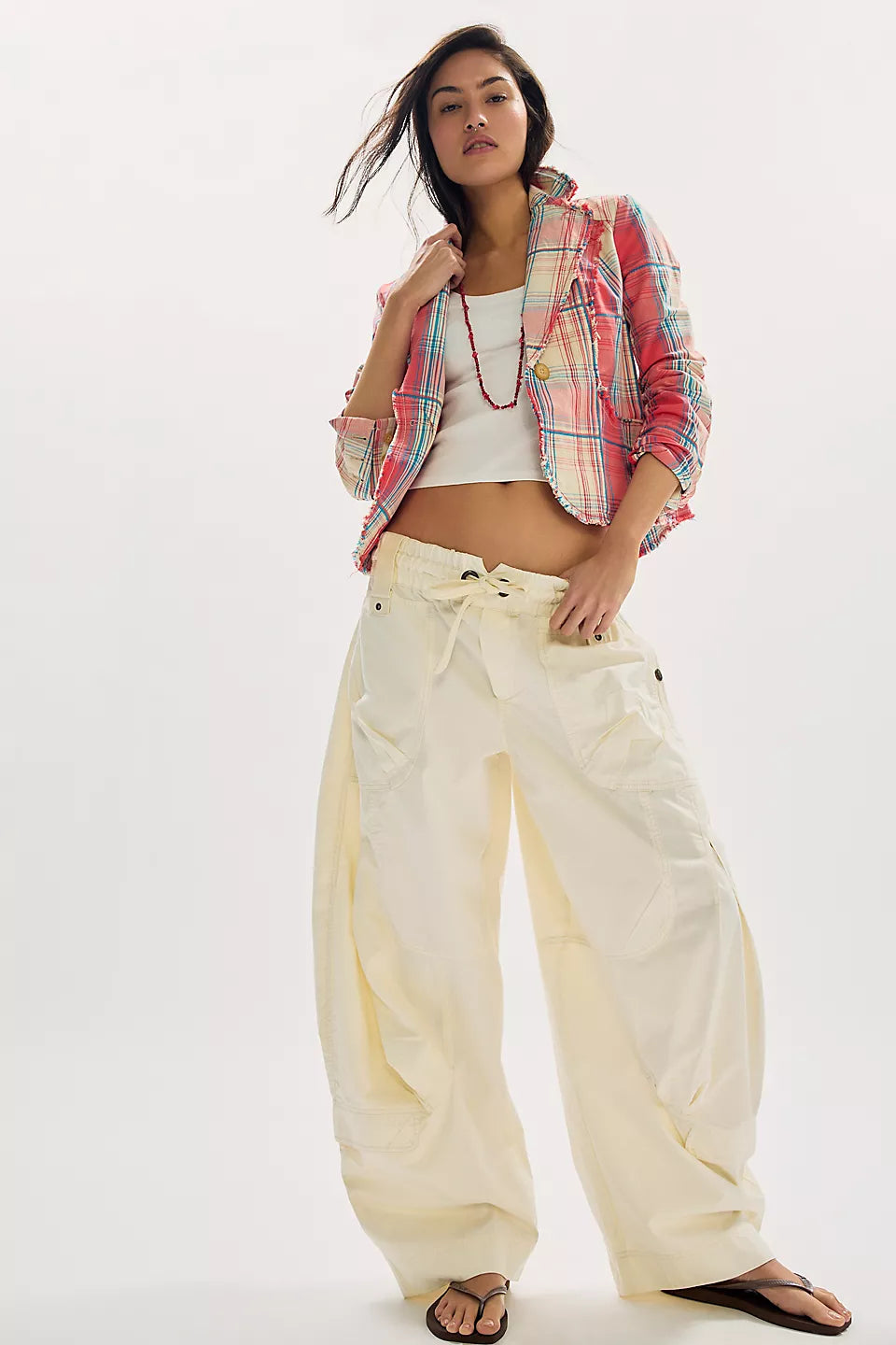 Free People Onset Pull On Cargo Pants Tofu
