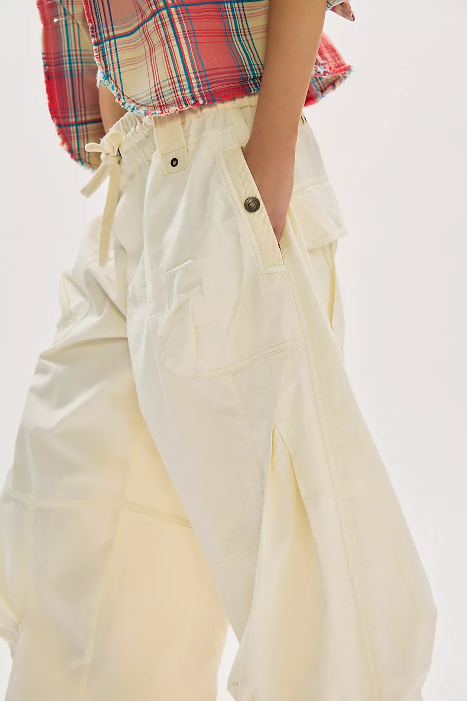 Free People Onset Pull On Cargo Pants Tofu