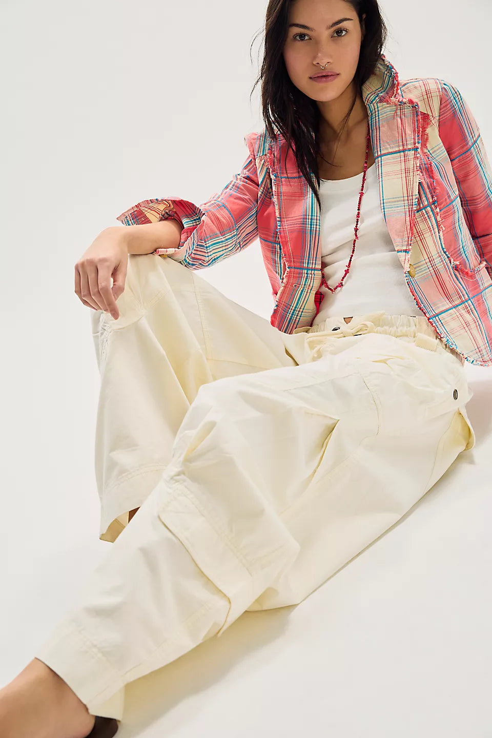 Free People Onset Pull On Cargo Pants Tofu