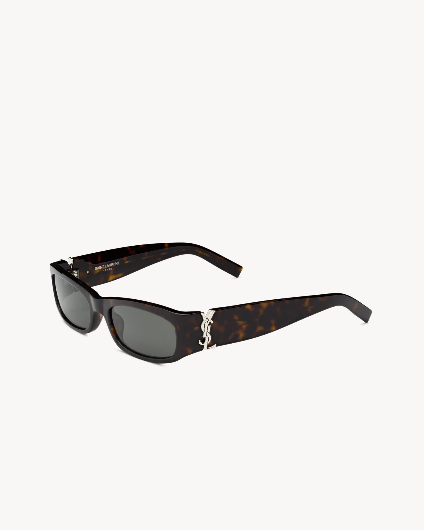 Saint Laurent Square Dark Havana SunglassesSLM152
