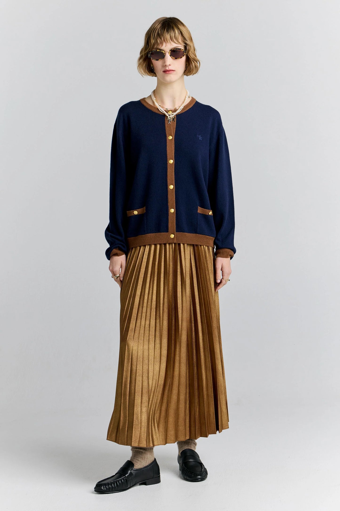 Marie Cardigan Navy