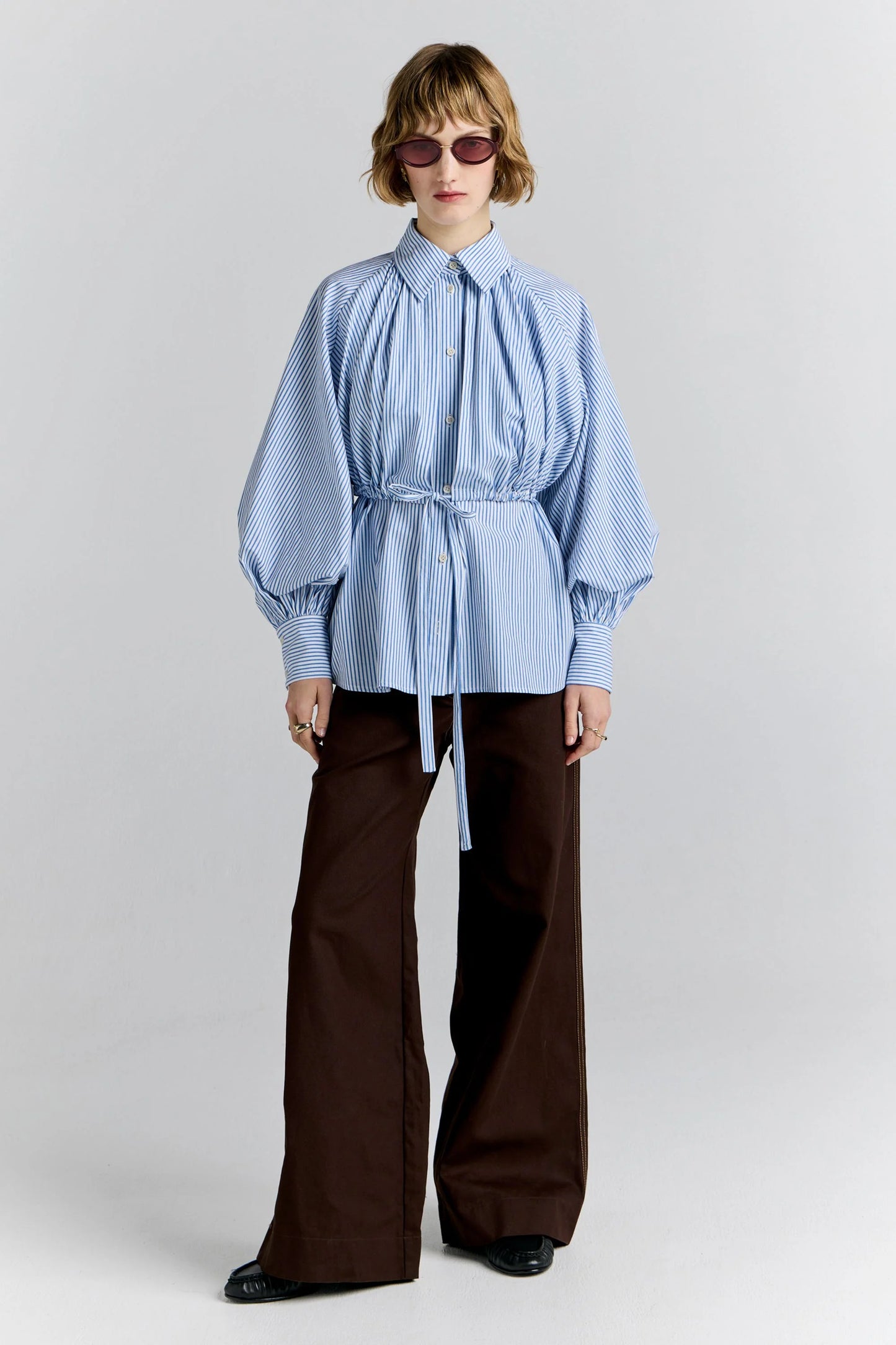 Gale Force Shirt Blue White