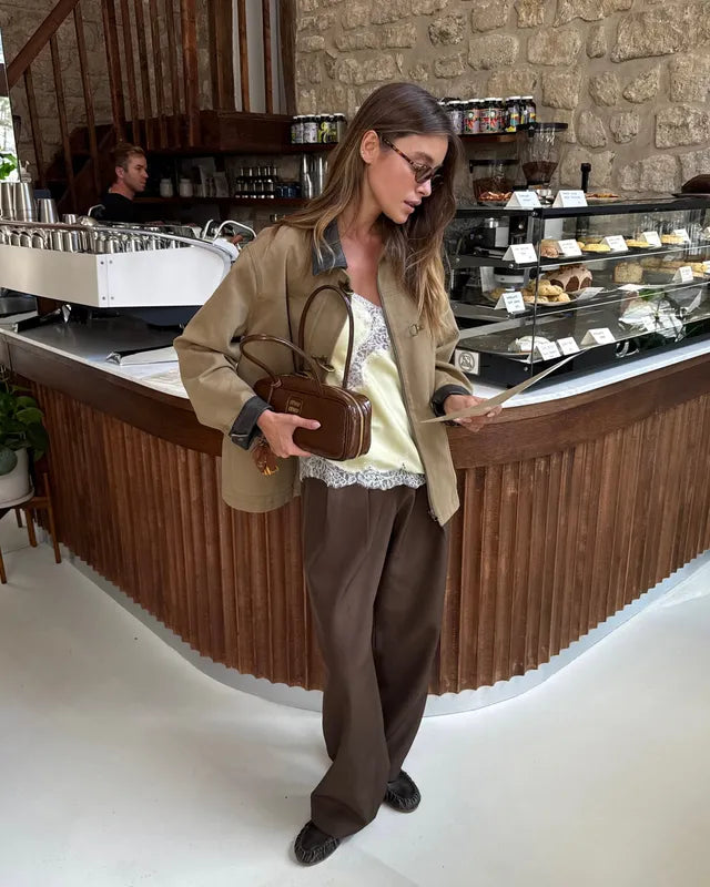 Rowan Brushed Brown Leather Loafers