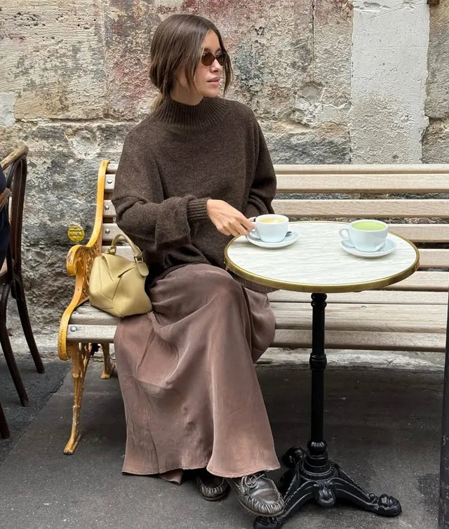 Rowan Brushed Brown Leather Loafers