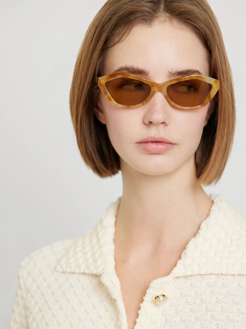 Jacquemus The Bambino Beige Tortoiseshell