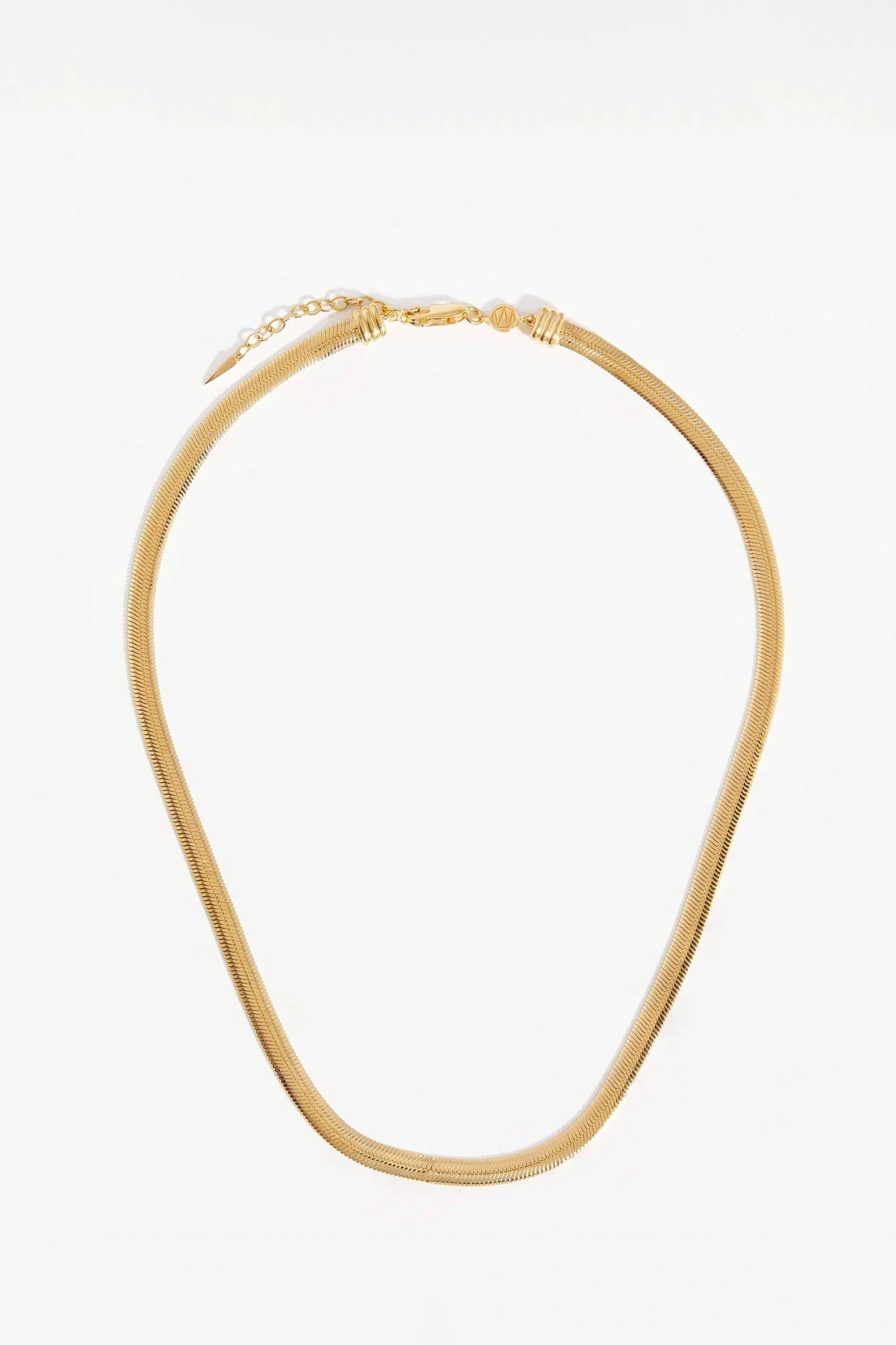 Flat online snake chain