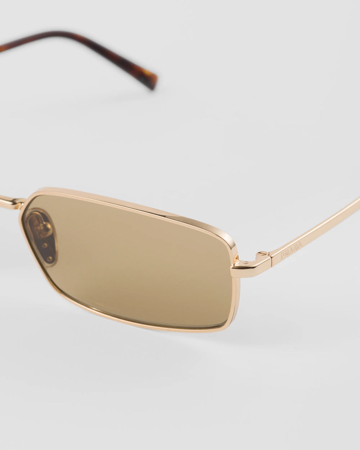 Prada Square Sunglasses 0PR A60S Gold