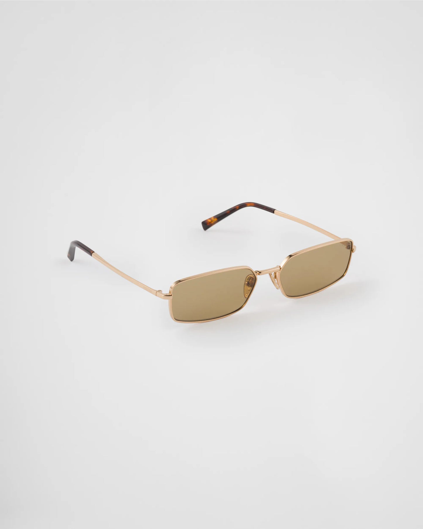 Prada Square Sunglasses 0PR A60S Gold