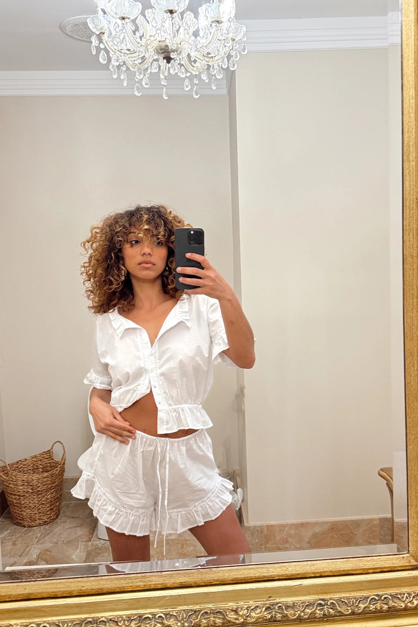 Georgiana Blouse Ivory