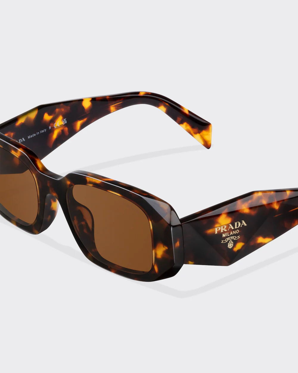 Prada Scultoreo Sunglasses Tortoise 0PR 17WS Laneway Boutique