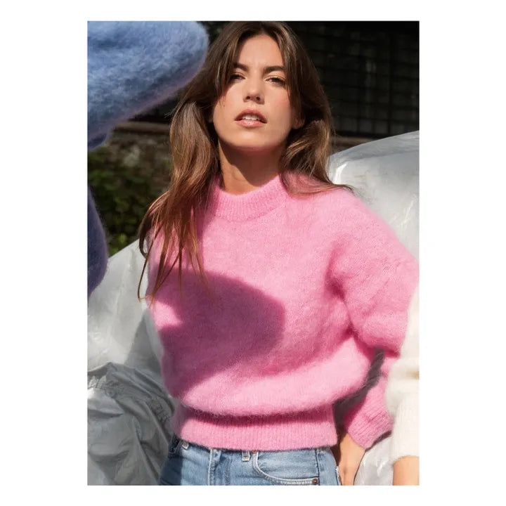 Jane Mohair Sweater Light Pink