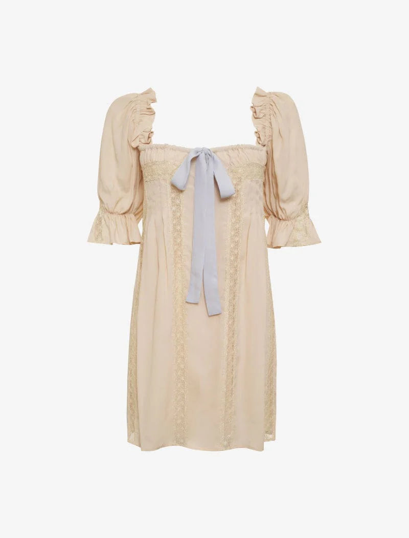 Heirloom Mini Dress Dove