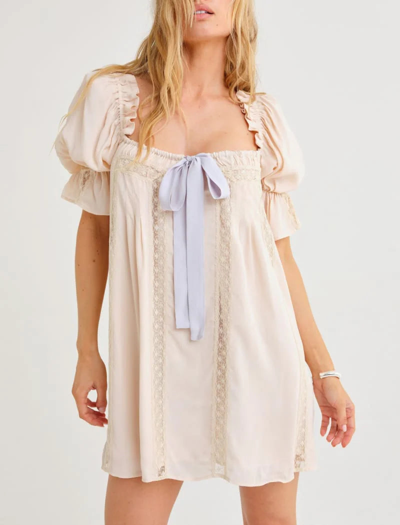 Heirloom Mini Dress Dove