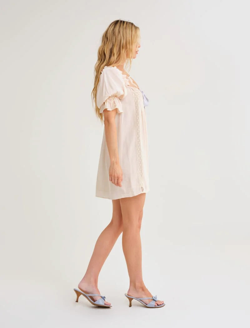 Heirloom Mini Dress Dove