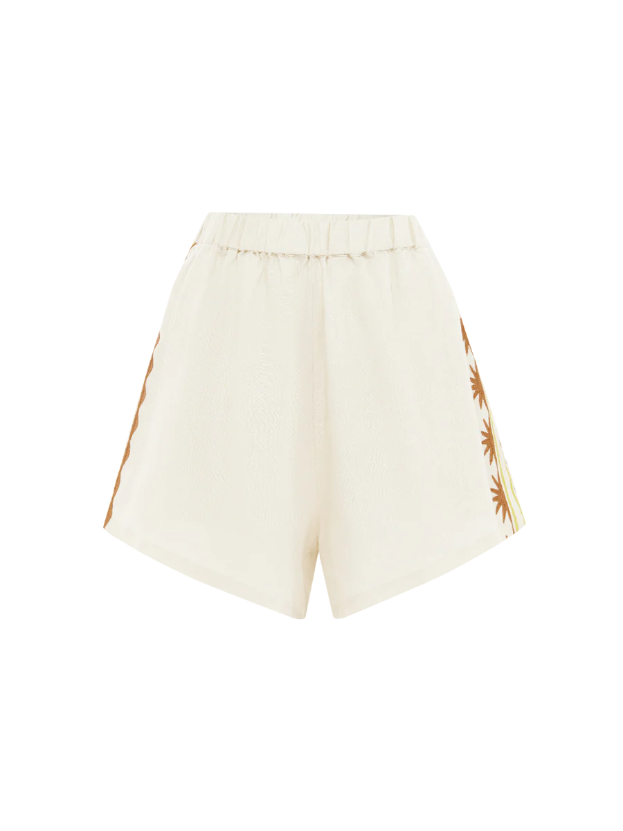 Abbey Shorts Helios Embroidery