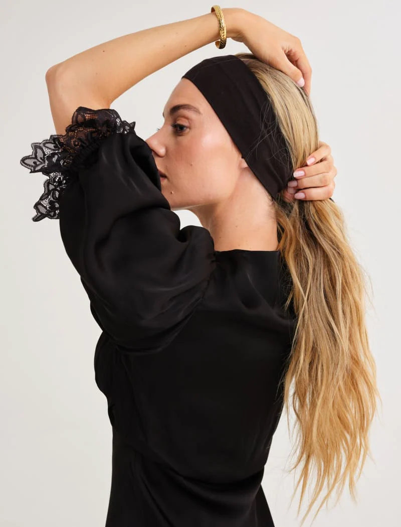 Honey Duster Maxi Dress Black