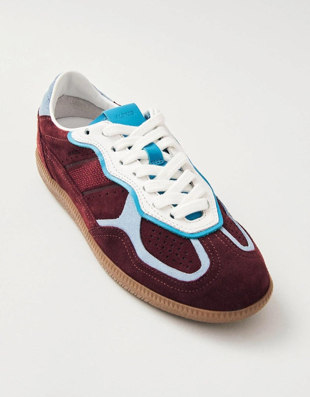 Tb.490 Rife Burgundy Leather Sneakers