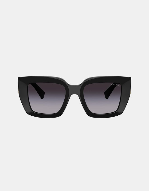 Miu Miu Oversized Sunglasses 0MU B05SF Black