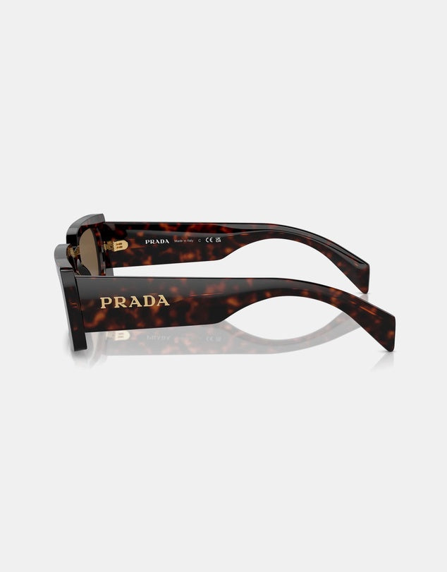 Prada Square Sunglasses Tortoise 0PR A07S