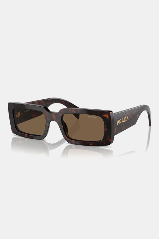 Prada Square Sunglasses Tortoise 0PR A07S