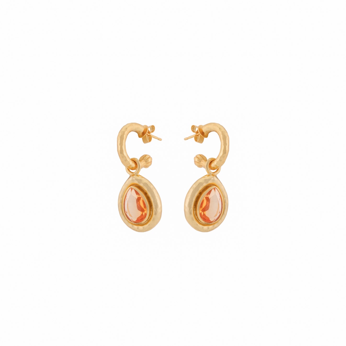 Ines Earrings Citrine Quartz