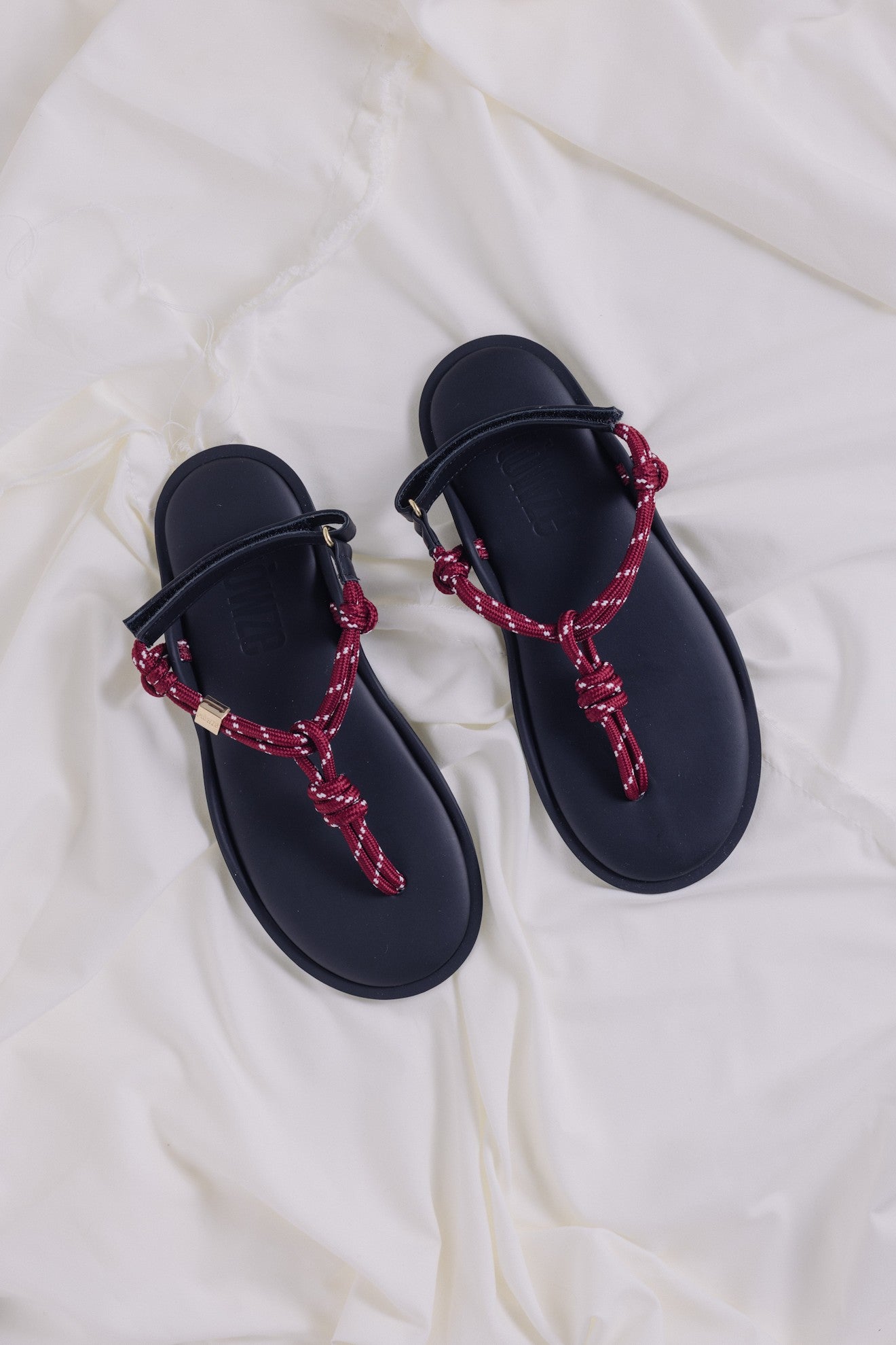 Flo Sandal Bordeaux