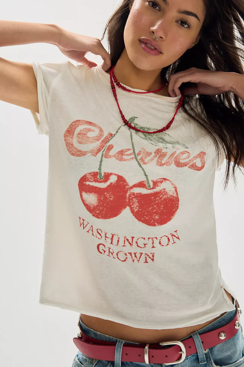 We are Free Nova Tee Graphic Cherry Combo