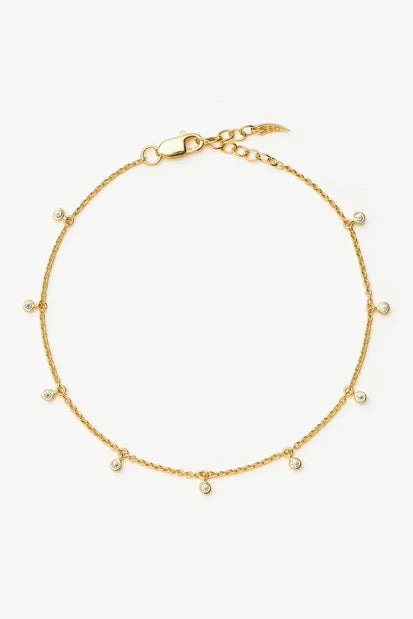 Interstellar Drop Bracelet Gold