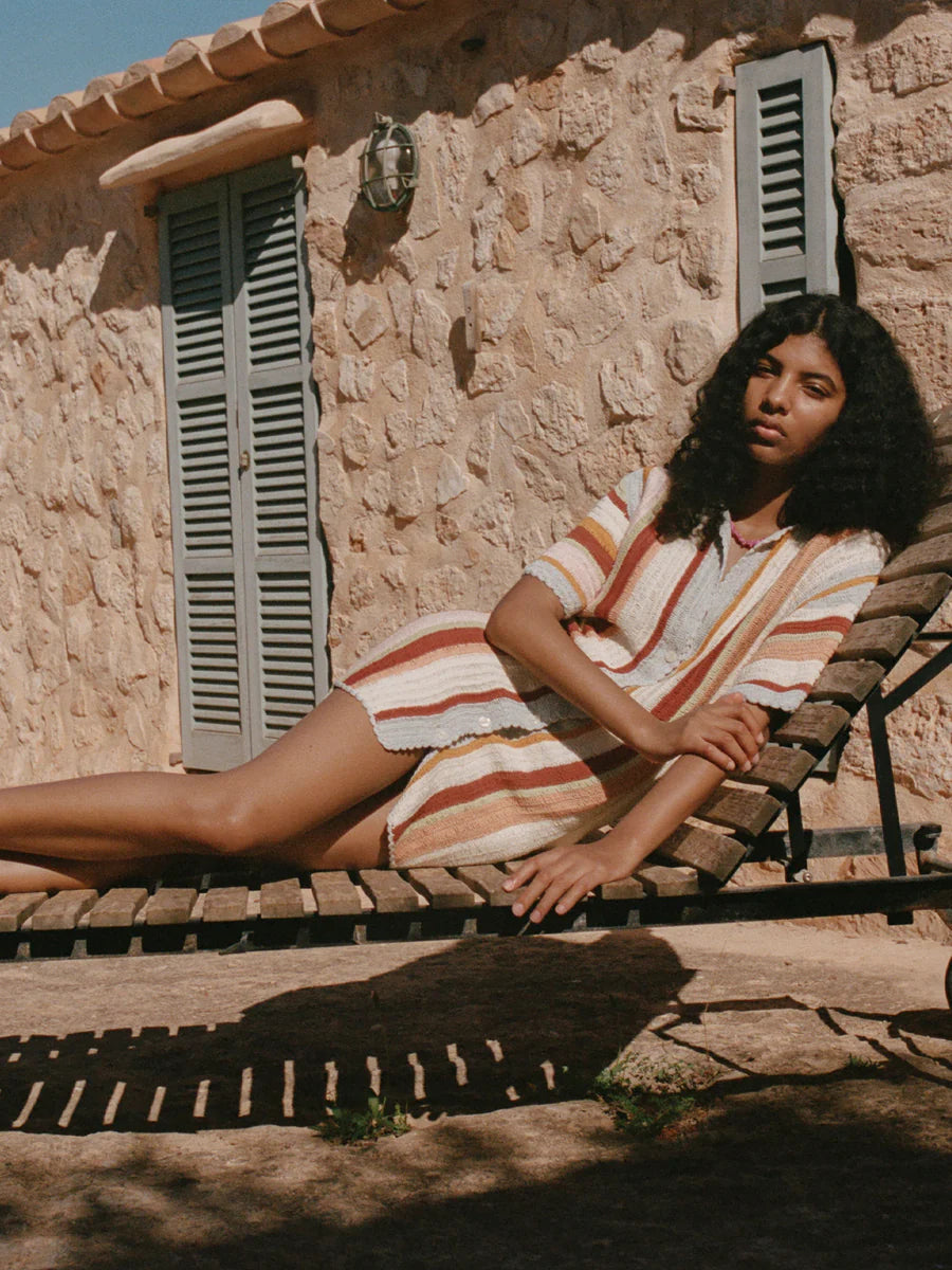 Jules Mini Dress Iris