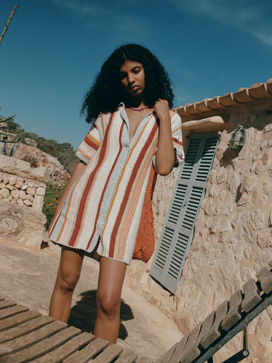 Jules Mini Dress Iris