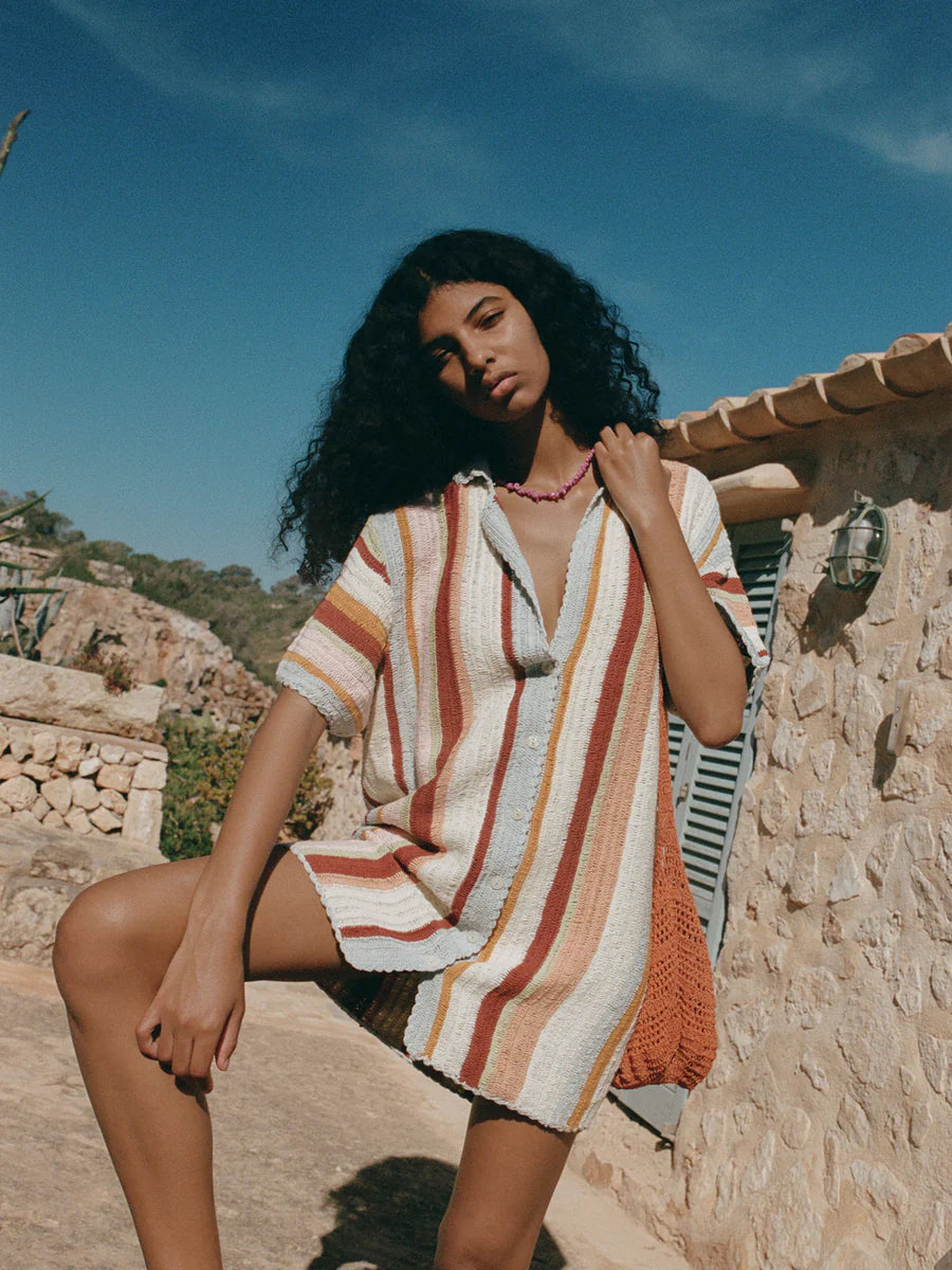 Jules Mini Dress Iris