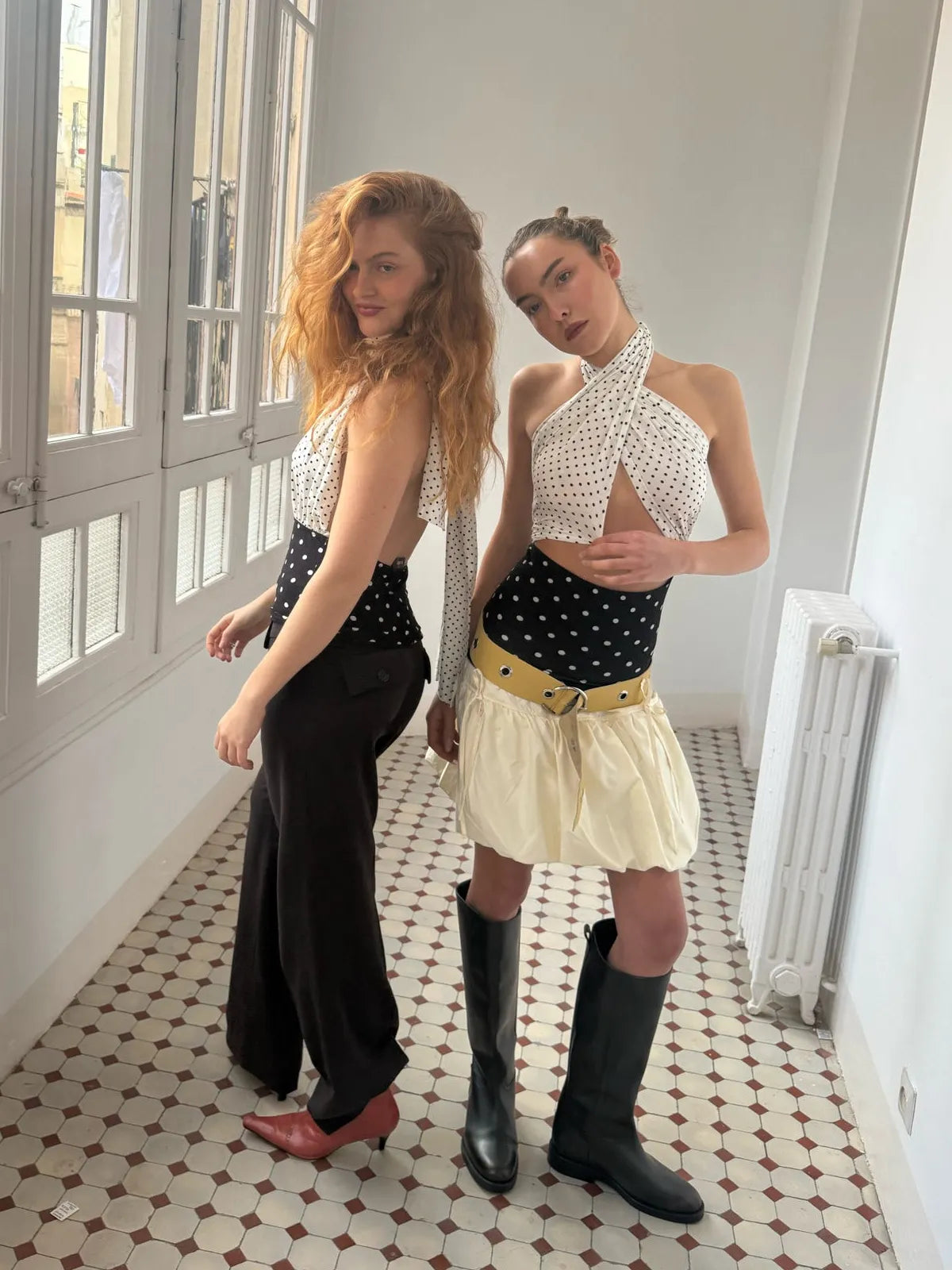 Isabela Top Polka Dot