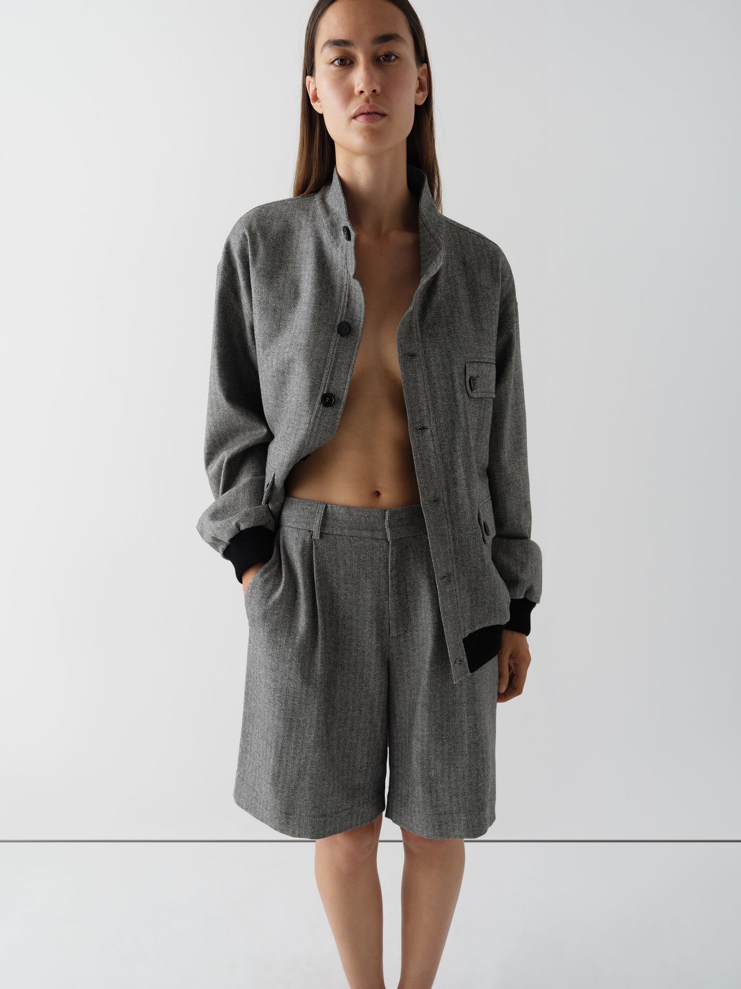 Kirk Shorts Grey Beige