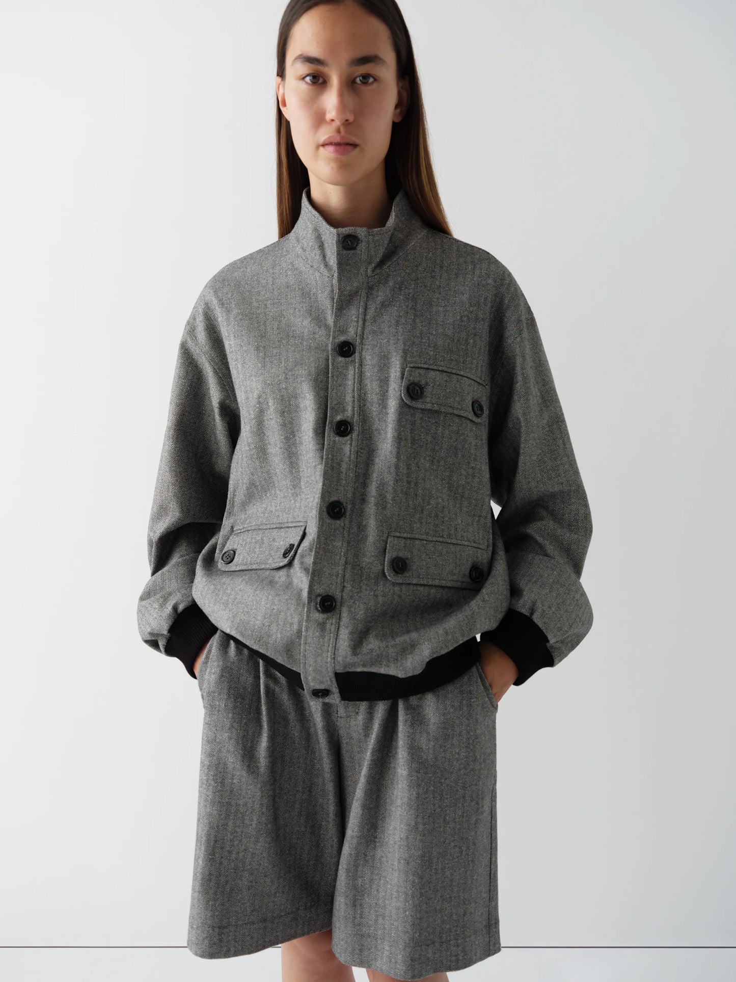 Kirk Shorts Grey Beige