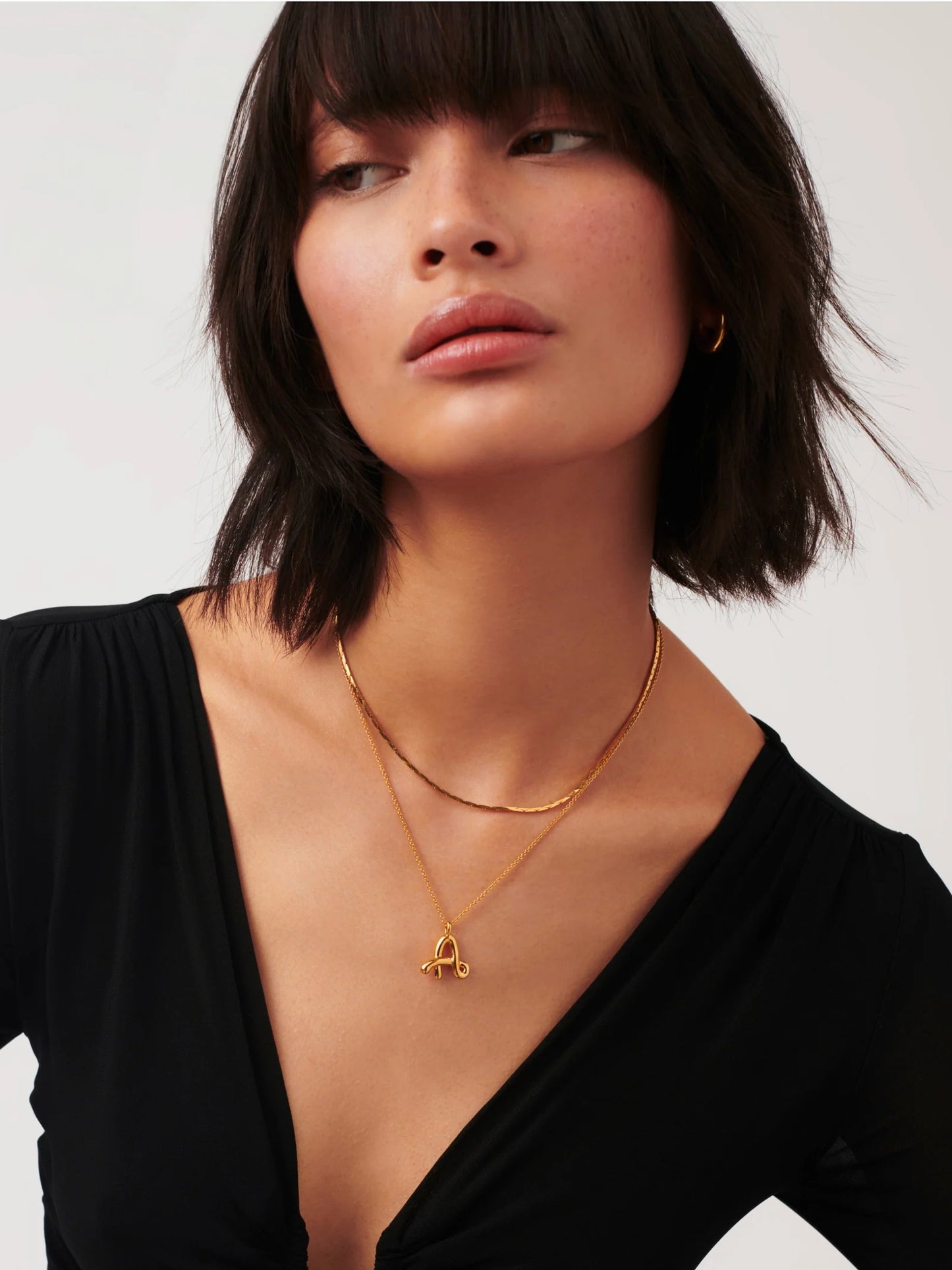 Lucy Williams Cobra Snake Chain Necklace