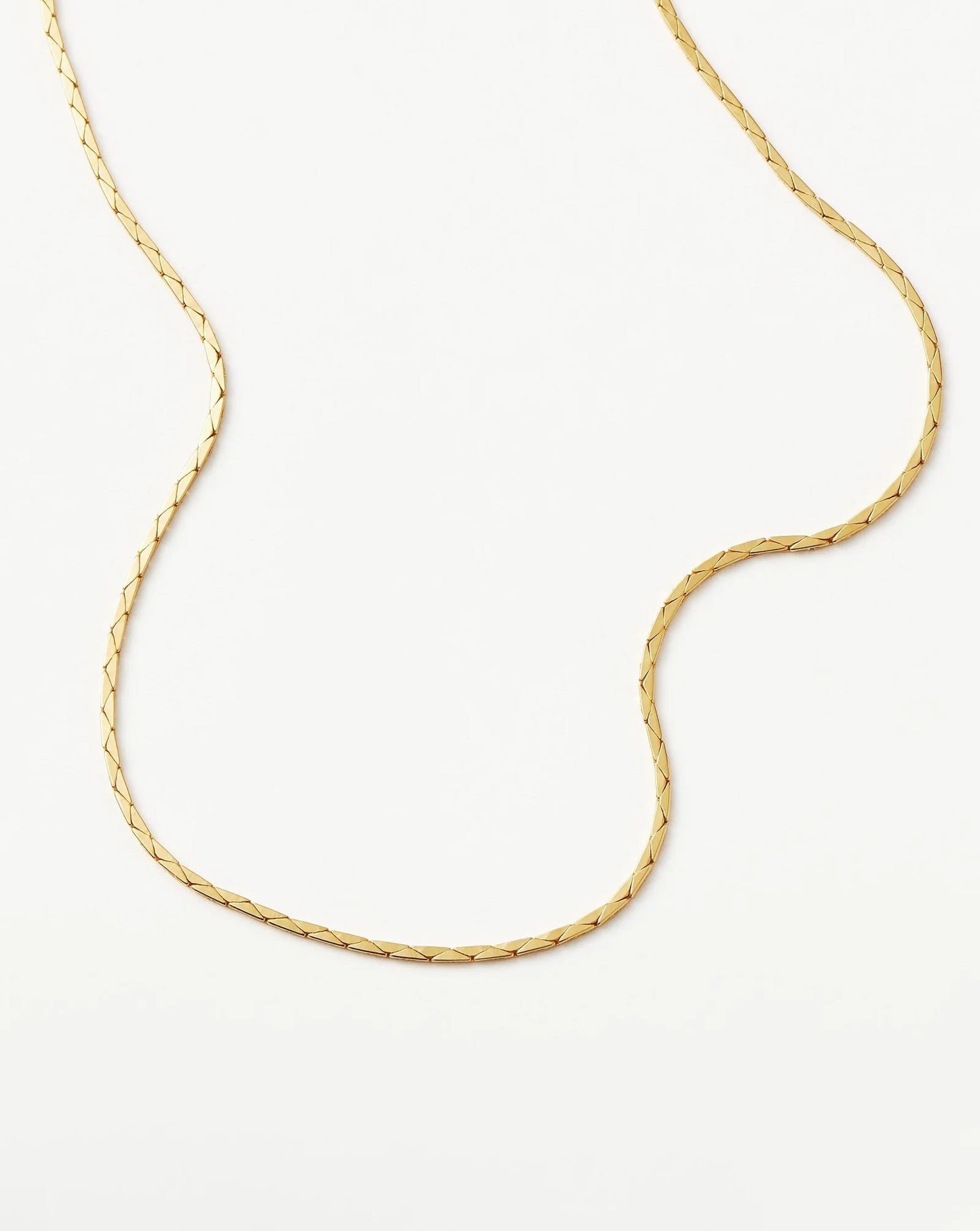 Lucy Williams Cobra Snake Chain Necklace