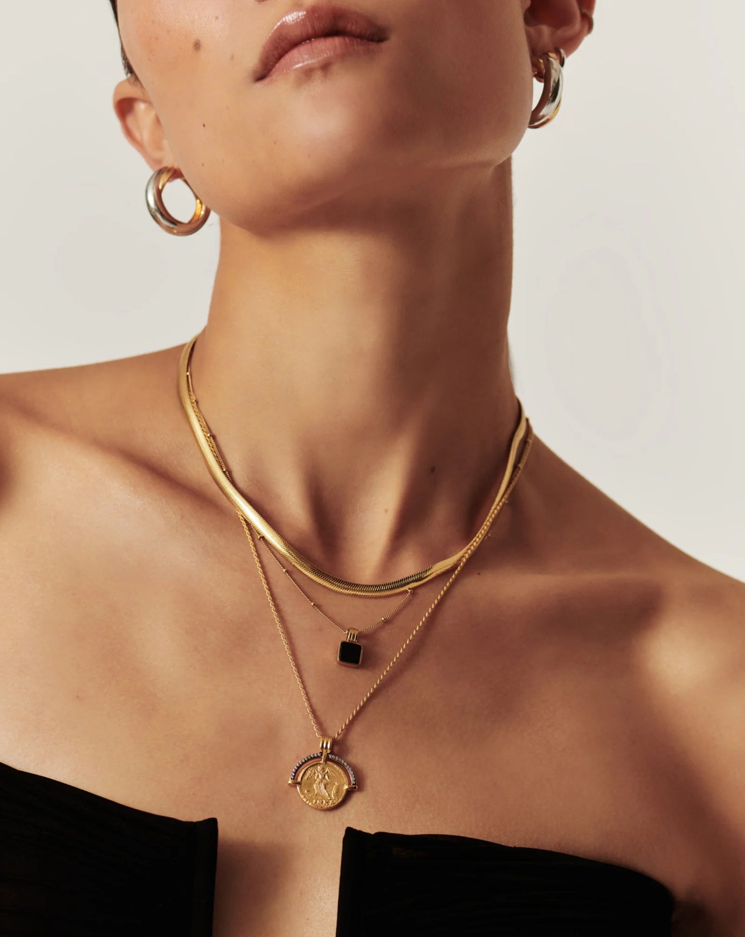 MISSOMA Lucy Williams Fortuna Arc Coin Necklace Laneway Boutique