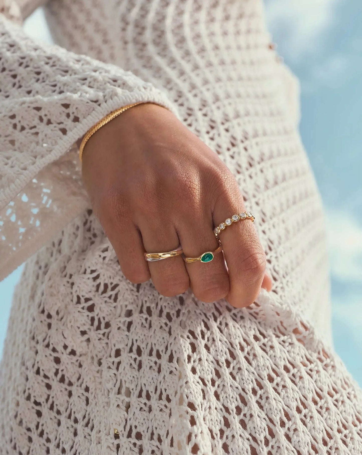 Missoma Lucy Williams Entwine Ring