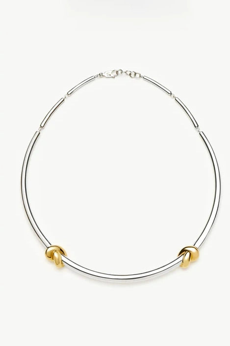 Lucy Williams Knot Torque Necklace