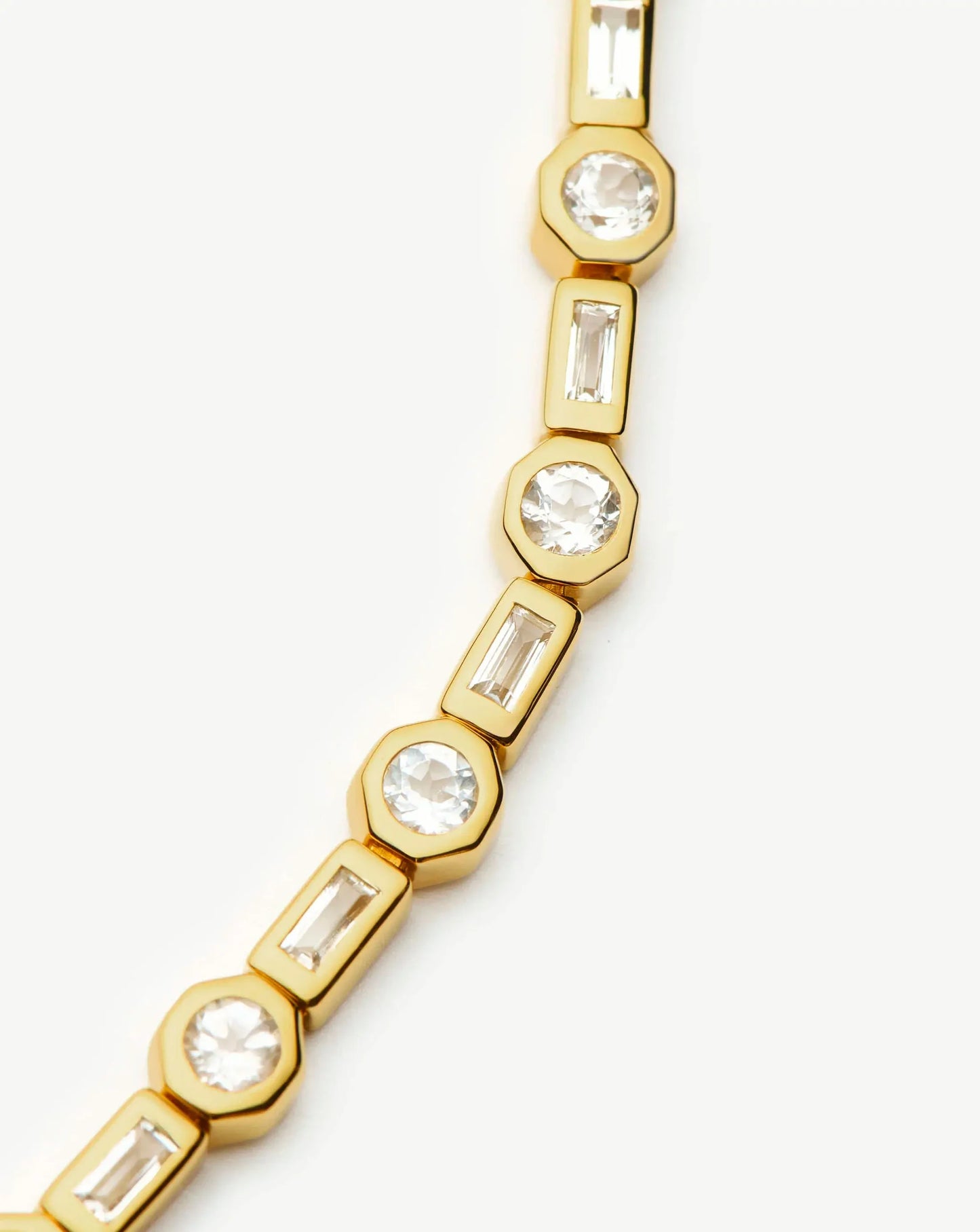 Lucy Williams Tennis Bracelet Gold