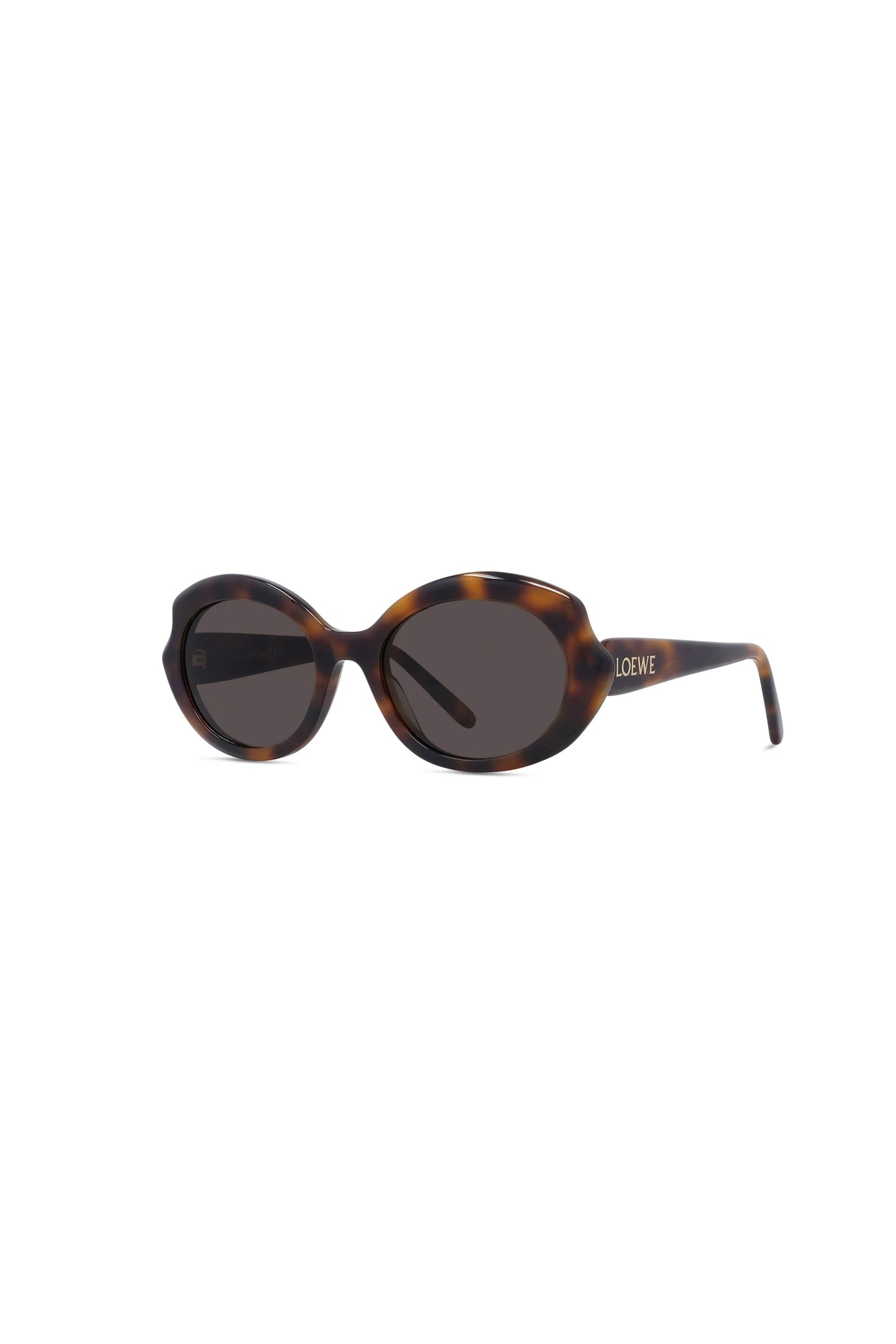 Loewe Oval Slim Tort Sunglasses LW40147I