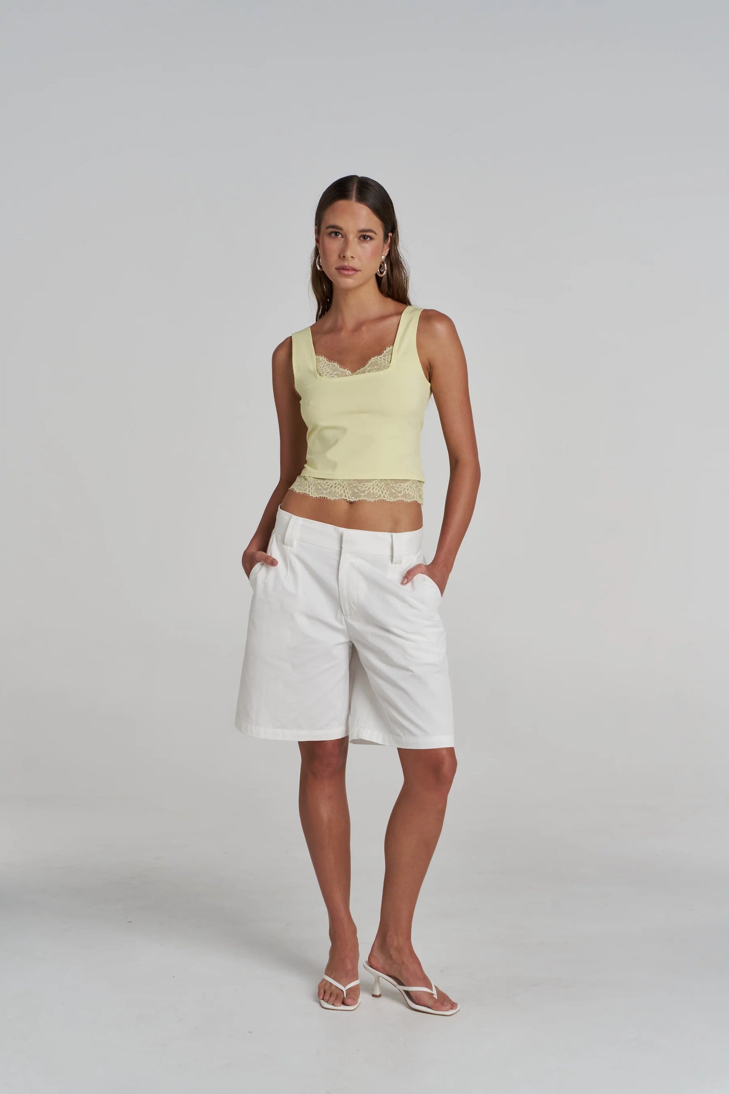 Summi Summi Bermuda Short Ivory