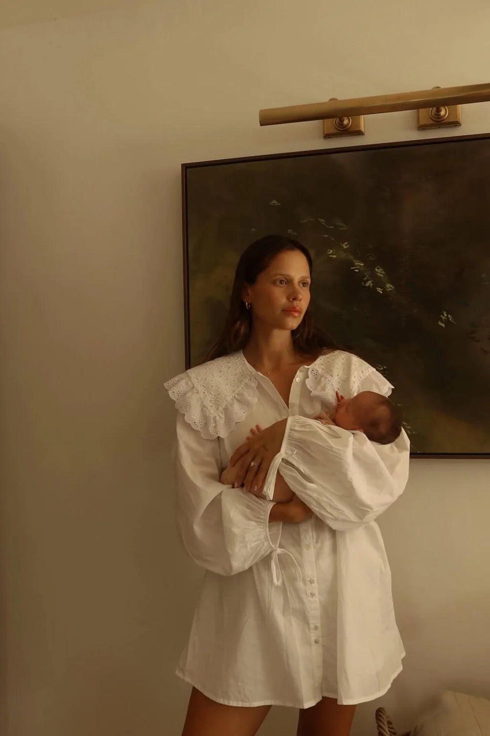 Harrie Mini Dress Ivory