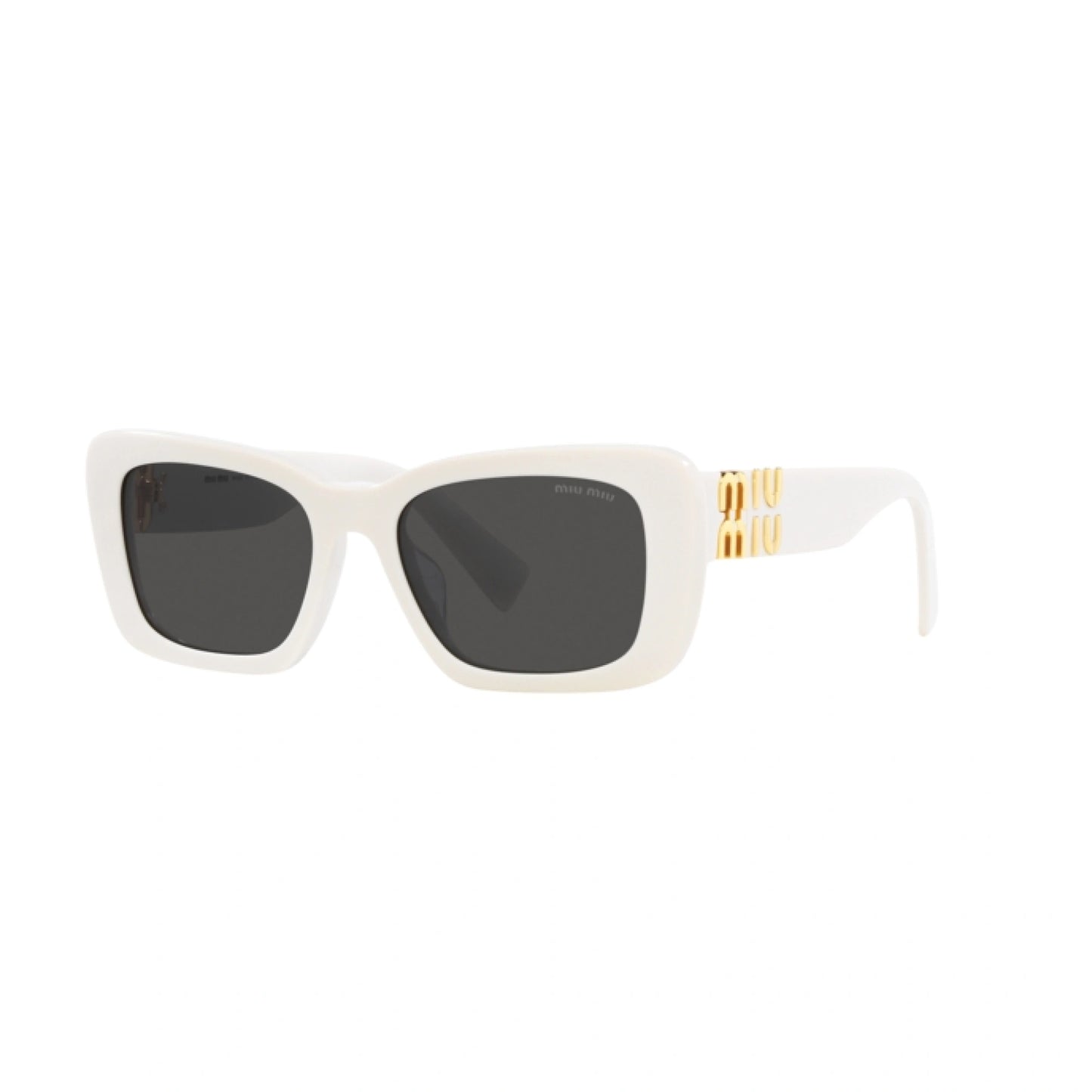 Miu Miu Square Sunglasses White 0MU 07YS