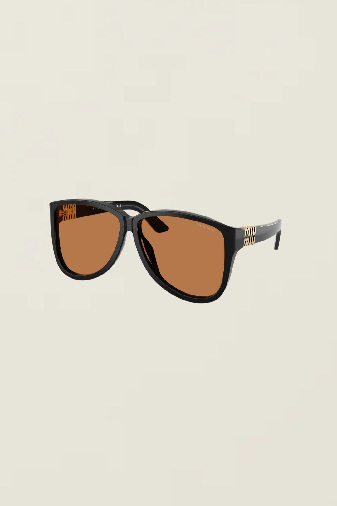 Miu Miu Oversized Sunglasses 0MU A08SF Black