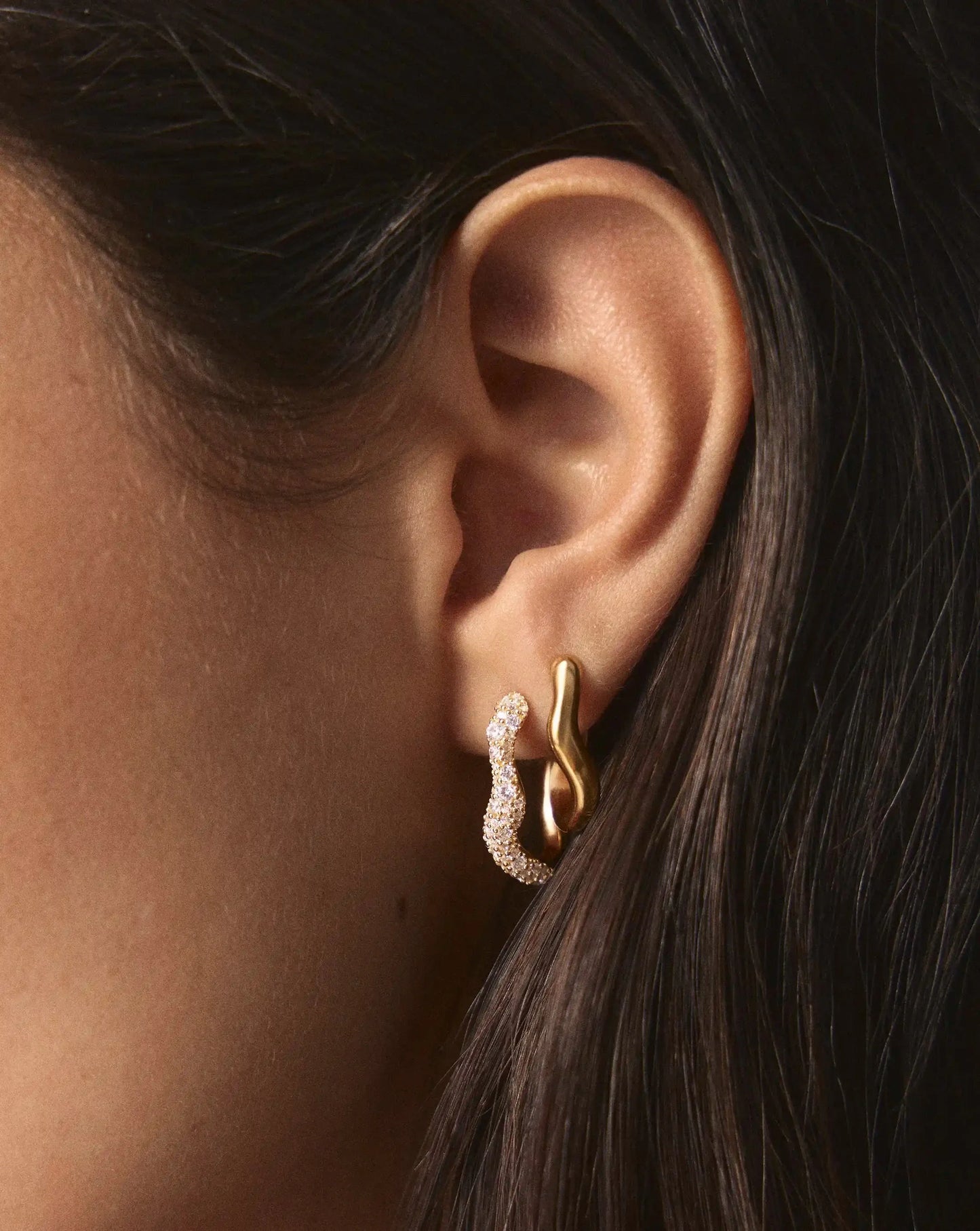 Missoma Molten Classic Small Hoop Earrings