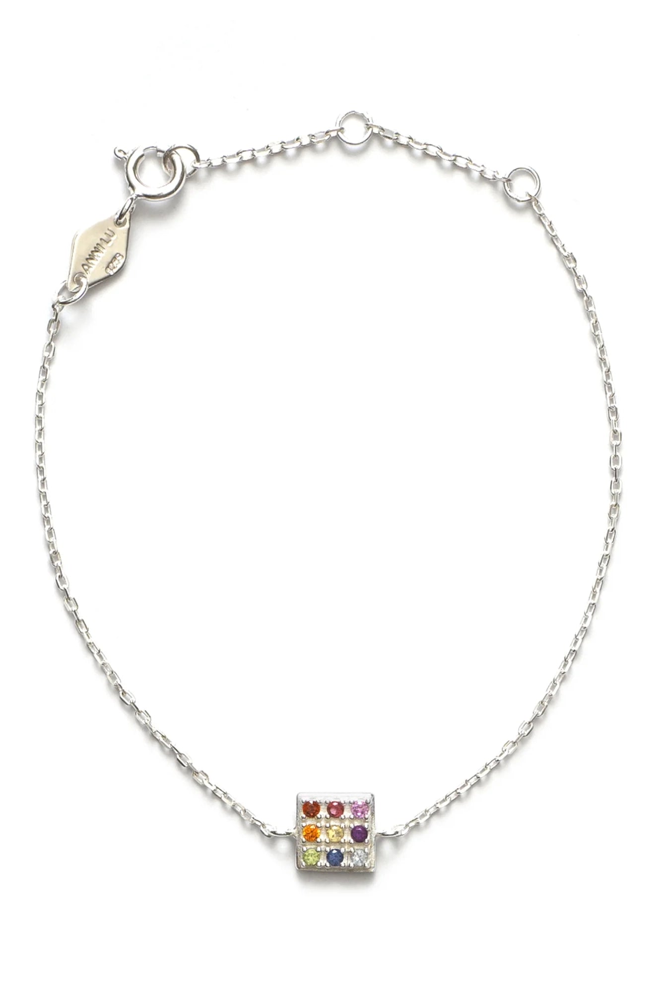 Nine Dots Bracelet Silver