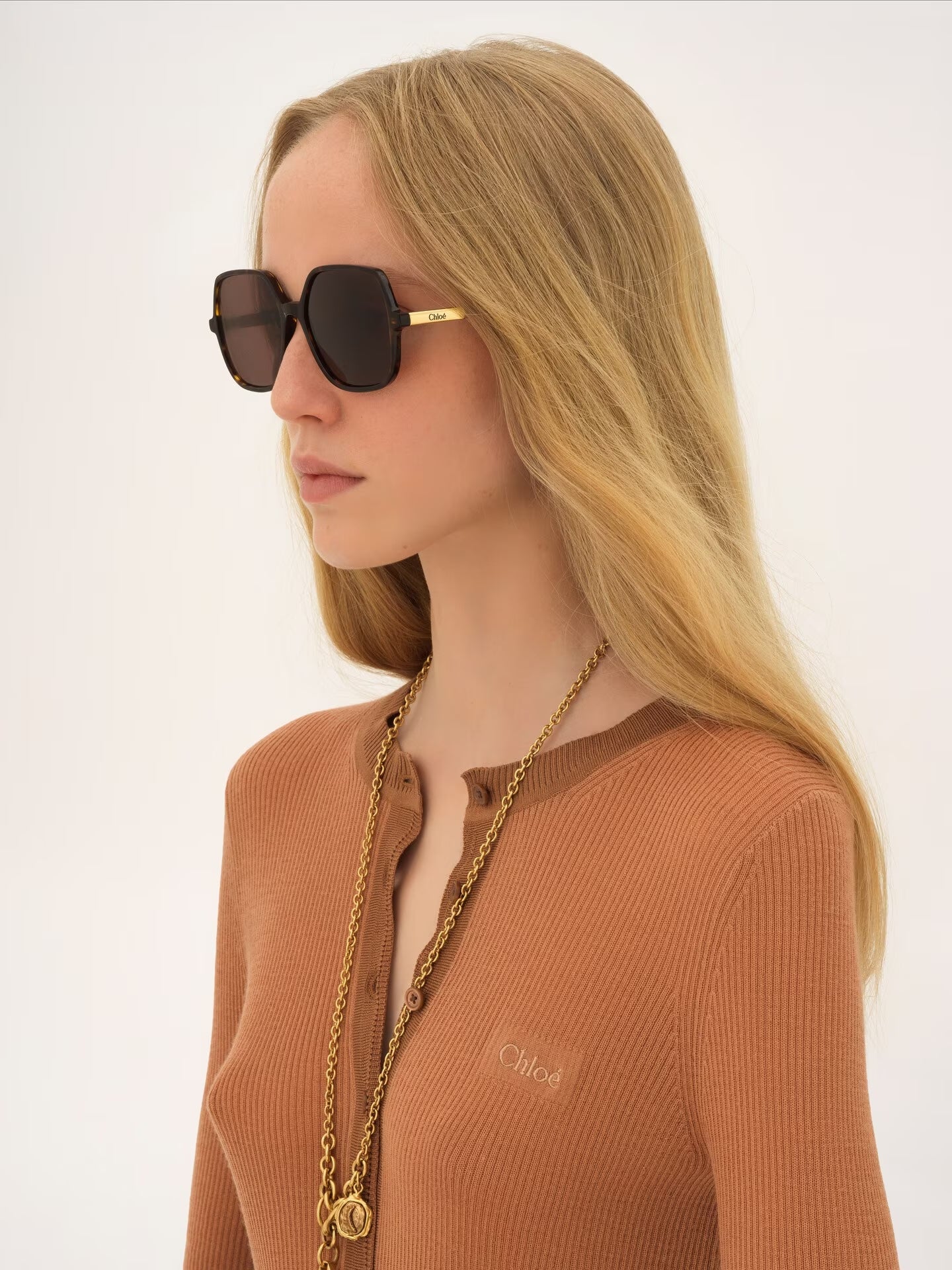 Chloe Judy Sunglasses CH0362S004 Havana