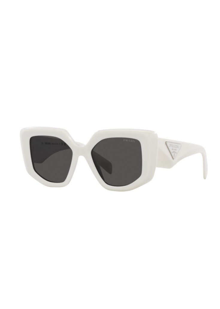 Prada Oversized Sunglasses White 0PR 14ZS